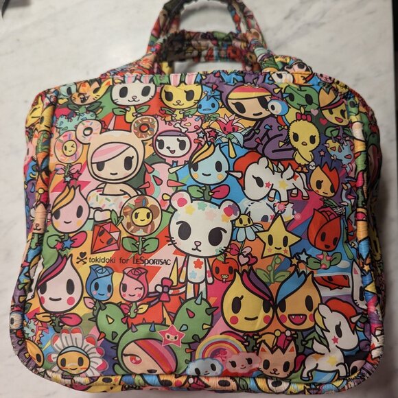 Tokidoki LeSportSac Nuvola Tote Bag Tulipets RARE - Picture 4 of 16